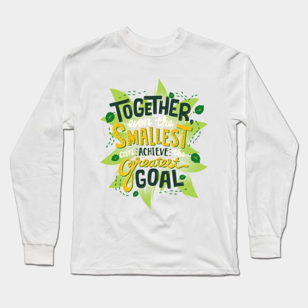 Greatest Goal Long Sleeve T-Shirt by risarodil